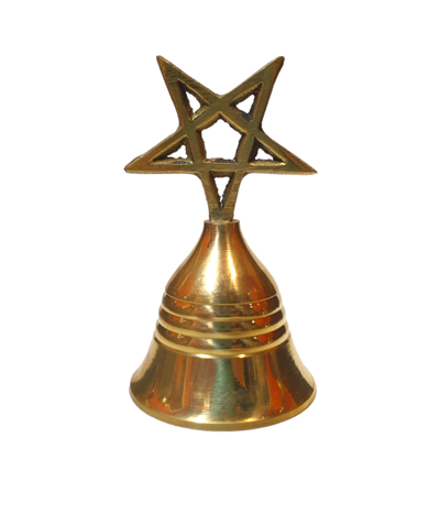 Oltárny zvonec pentagram