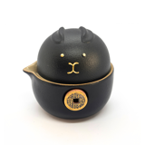 Cestovná čajová súprava Čierna Mačka