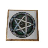 Mini Oltárik PENTAGRAM (mangové drevo)