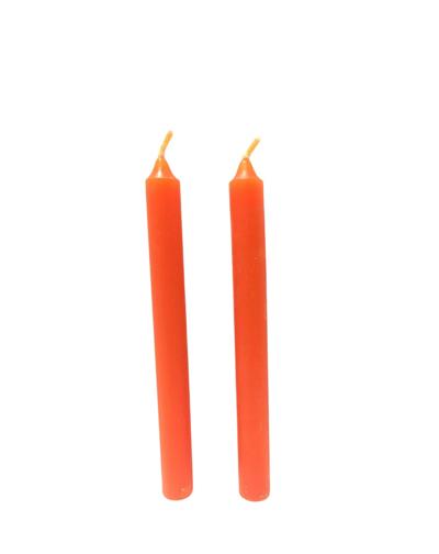 Sviečka ORANŽOVÁ 15cm Esotera