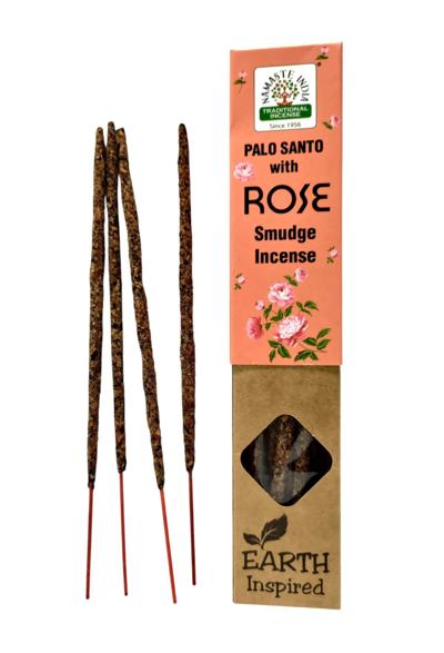 Organické vonné tyčinky RUŽA PALO SANTO