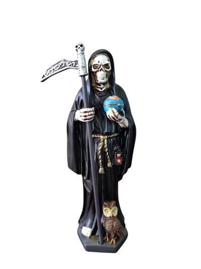 Santa Muerte Čierna 15cm