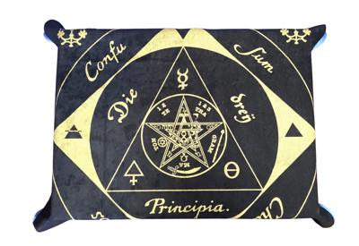 Obrus Tetragramaton Čierny 78x78cm