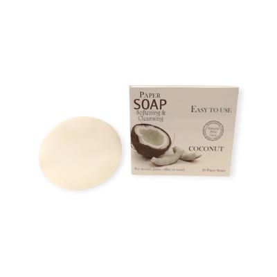 Papierové cestovné mydlo KOKOS