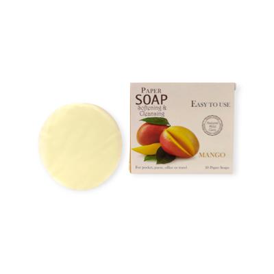 Papierové cestovné mydlo MANGO
