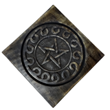 Drevený oltárik Pentagram
