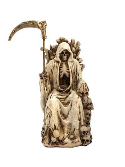 San La Muerte Na tróne Biely