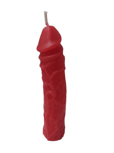 Svieca penis (červený)