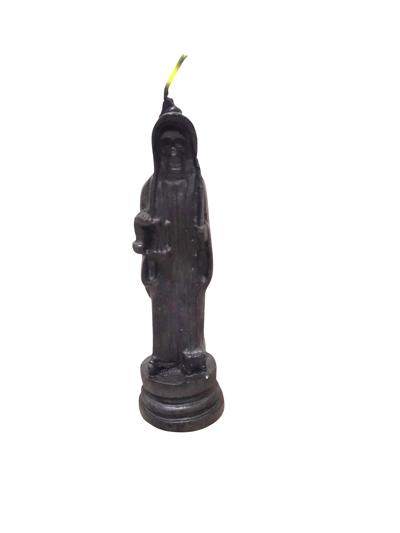 Svieca Santa Muerte Čierna