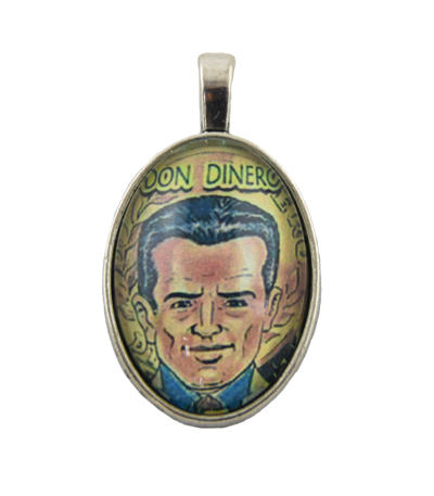 Medailón Don Dinero, patrón peňazí