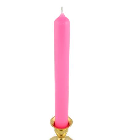 Plnofarebná sviečka rúžová